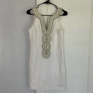 Lilly Pulitzer Valli Shift - Resort White, Size 2
